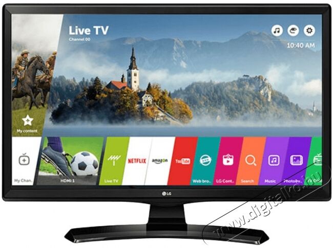 LG 24MT49S-PZ HD Ready Smart LED TV-monitor Televíziók - LED televízió - 720p HD Ready felbontású - 346785