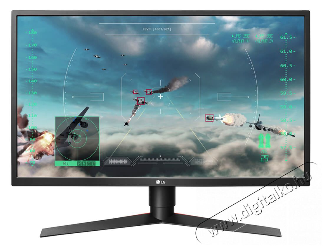 LG 27GK750F-B Full HD LED Gamer monitor Iroda és számítástechnika - Monitor - Monitor - 336600