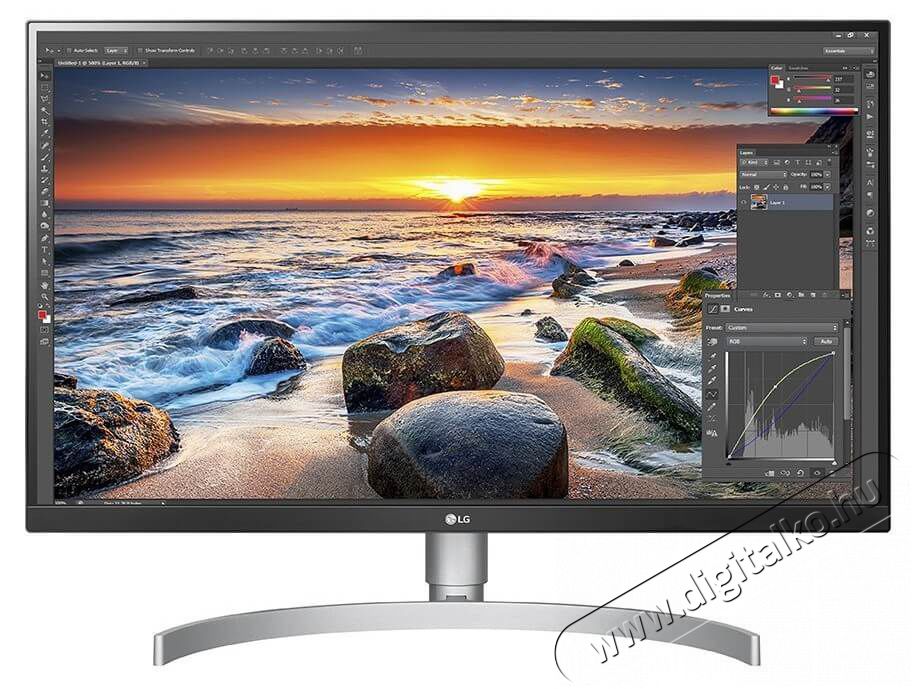 LG 27UK850-W 4K IPS HDMI DisplayPort HA Type-C  LED fehér monitor Újdonságok - Új termékek - 337392