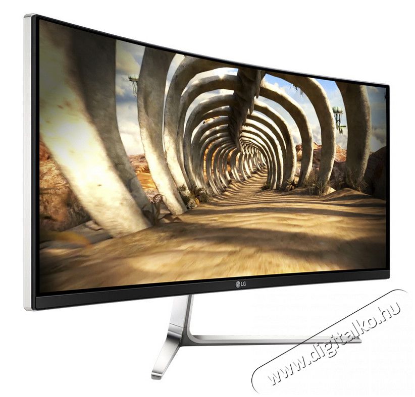 LG 29UC97 29" LED IPS 21:9 Ultrawide ívelt monitor Iroda és számítástechnika - Monitor - 21:9 Ultrawide monitor - 302394