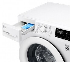 LG F2WN2S6N3E elöltöltős mosógép Háztartás / Otthon / Kültér - Mosógép / szárítógép - Elöltöltős normál (60cm-ig) mosógép - 366011