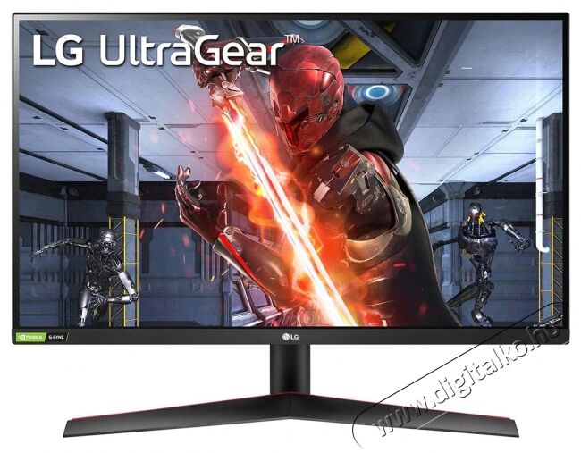 LG 27GN800-B QHD IPS gaming monitor Iroda &eacute;s sz&aacute;m&iacute;t&aacute;stechnika - Monitor - Monitor - 367884