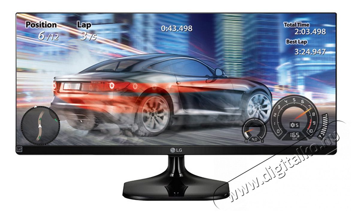 LG 29UM58-P 29" LED IPS 21:9 Ultrawide monitor Iroda és számítástechnika - Monitor - 21:9 Ultrawide monitor - 302395