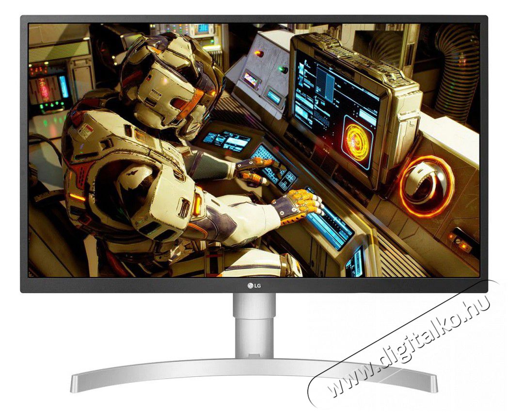 LG 27UL550-W 4K IPS LED monitor - fehér Iroda és számítástechnika - Monitor - Monitor - 367898
