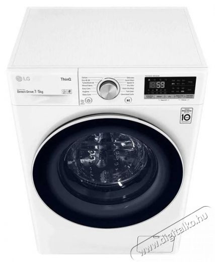 LG F2DV5S7S0E elöltöltős mosógép gőz funkcióval Háztartás / Otthon / Kültér - Mosógép / szárítógép - Elöltöltős normál (60cm-ig) mosógép - 366001