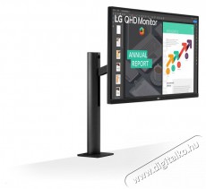 LG 27QN880-B 27 monitor Iroda &eacute;s sz&aacute;m&iacute;t&aacute;stechnika - Monitor - Monitor - 380780