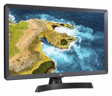 LG 23,6 24TQ510S-PZ HD ready LED Smart fekete TV-monitor Iroda és számítástechnika - Monitor - Monitor és TV egyben - 397817