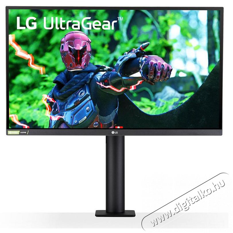 LG 27" 27GN880-B QHD Nano IPS 144Hz 1ms HDR10 gamer monitor Iroda &eacute;s sz&aacute;m&iacute;t&aacute;stechnika - Monitor - Monitor - 386094