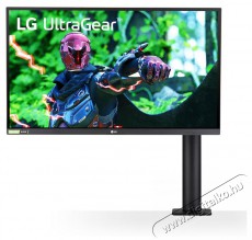 LG 27" 27GN880-B QHD Nano IPS 144Hz 1ms HDR10 gamer monitor Iroda &eacute;s sz&aacute;m&iacute;t&aacute;stechnika - Monitor - Monitor - 386094