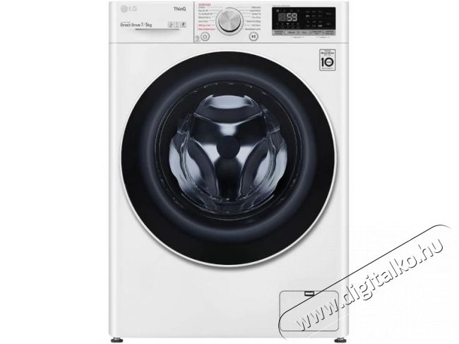 LG F2DV5S7S0E elöltöltős mosógép gőz funkcióval Háztartás / Otthon / Kültér - Mosógép / szárítógép - Elöltöltős normál (60cm-ig) mosógép - 366001