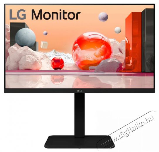 LG 24" 24BA550-B FHD IPS 100Hz DVI/HDMI/DP monitor Iroda és számítástechnika - Monitor - Monitor - 507237