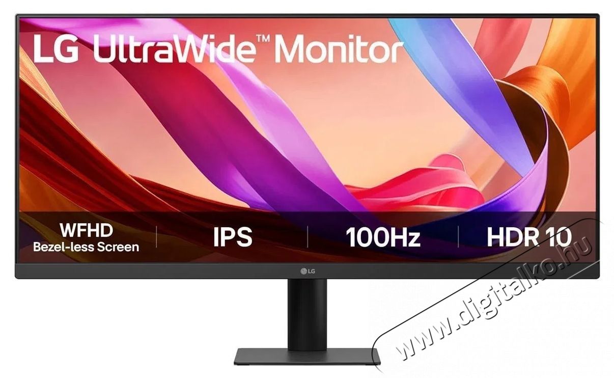 LG 29  29U511A-B Monitor IPS LED, WFHD (2560 x 1080), HDMI, DisplayPort, 100 Hz, 5 ms, Fekete Iroda &eacute;s sz&aacute;m&iacute;t&aacute;stechnika - Monitor - 21:9 Ultrawide monitor - 533572