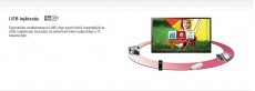 LG 22LF450B LED televízió Televíziók - LED televízió - 720p HD Ready felbontású - 287955