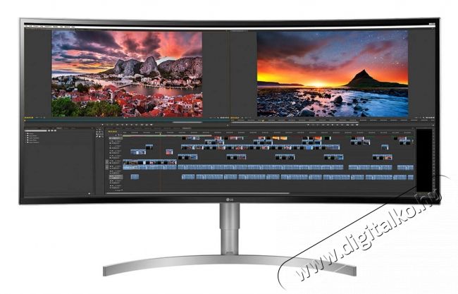 LG 37,5 38WK95C-W LED IPS 21:9 Ultrawide HDMI2.0 DP1.2 Type-C monitor Iroda &eacute;s sz&aacute;m&iacute;t&aacute;stechnika - Monitor - 21:9 Ultrawide monitor - 338468