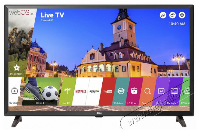 LG 32LJ610V Full HD Smart LED televízió Televíziók - LED televízió - 1080p Full HD felbontású - 320333