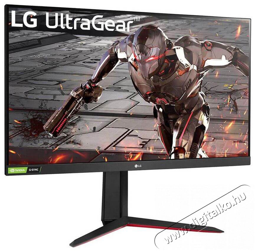 LG 31,5 32GN550-B FHD VA monitor Iroda és számítástechnika - Monitor - Monitor - 367886