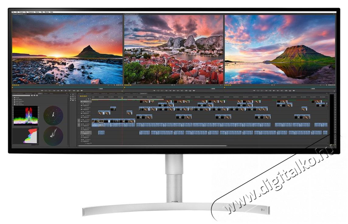 LG 34WK95U-W.AEU Monitor Iroda &eacute;s sz&aacute;m&iacute;t&aacute;stechnika - Monitor - 21:9 Ultrawide monitor - 399837