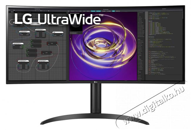 LG 34WP85C-B.AEU Ultrawide Monitor  Iroda és számítástechnika - Monitor - 21:9 Ultrawide monitor - 399850