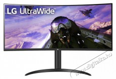 LG 34" 34WP65C-B QHD VA 21:9 160Hz ívelt kijelzős monitor Iroda és számítástechnika - Monitor - Monitor - 386092