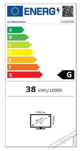 LG 31,5 32GK650F-B QHD VA 144Hz gamer monitor Iroda &eacute;s sz&aacute;m&iacute;t&aacute;stechnika - Monitor - Monitor - 441869