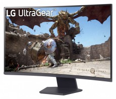 LG 32 32GS60QC-B QHD VA 180Hz HDMI/DP ívelt gamer monitor Iroda és számítástechnika - Monitor - Monitor - 507445
