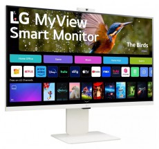LG 31,5 32SR85U-W UHD IPS HDMI/USB/Bluetooth/AirPlay smart monitor Iroda és számítástechnika - Monitor - Monitor - 514829
