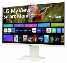 LG 31,5 32SR85U-W UHD IPS HDMI/USB/Bluetooth/AirPlay smart monitor Iroda és számítástechnika - Monitor - Monitor - 514829