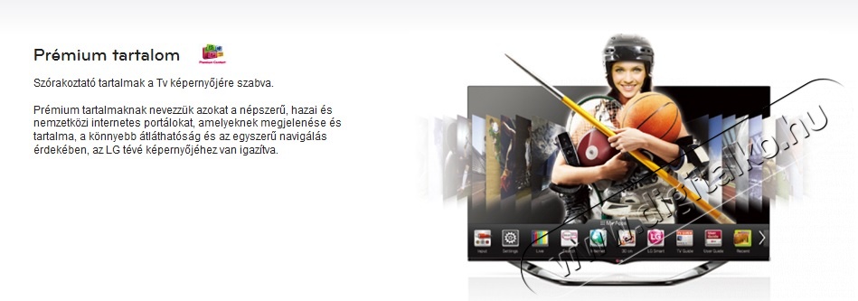LG 42LA660S Telev&iacute;zi&oacute; Telev&iacute;zi&oacute;k - LED telev&iacute;zi&oacute; - 720p HD Ready felbont&aacute;s&uacute; - 277827