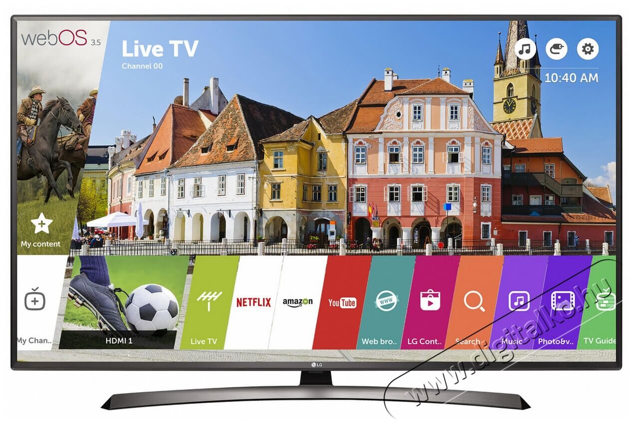 LG 43LJ624V Full HD Smart LED televízió Televíziók - LED televízió - 1080p Full HD felbontású - 320337