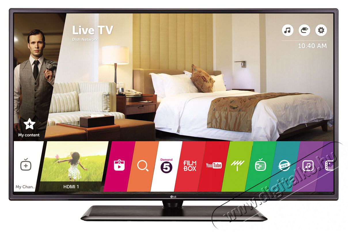LG 43LW641H Full HD LED TV üzleti funkciókkal Televíziók - LED televízió - 1080p Full HD felbontású - 334214