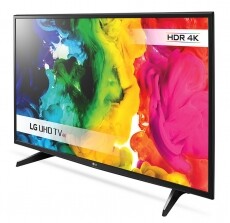 LG 43UH610V Ultra HD televízió Televíziók - LED televízió - UHD 4K felbontású - 303326