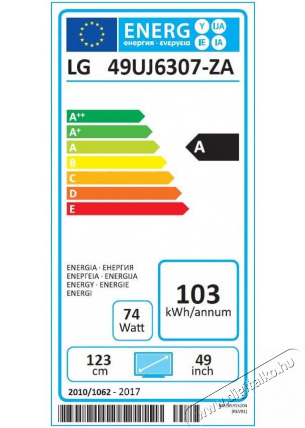 LG 49UJ6307 Ultra HD Smart LED televízió Televíziók - LED televízió - UHD 4K felbontású - 320340
