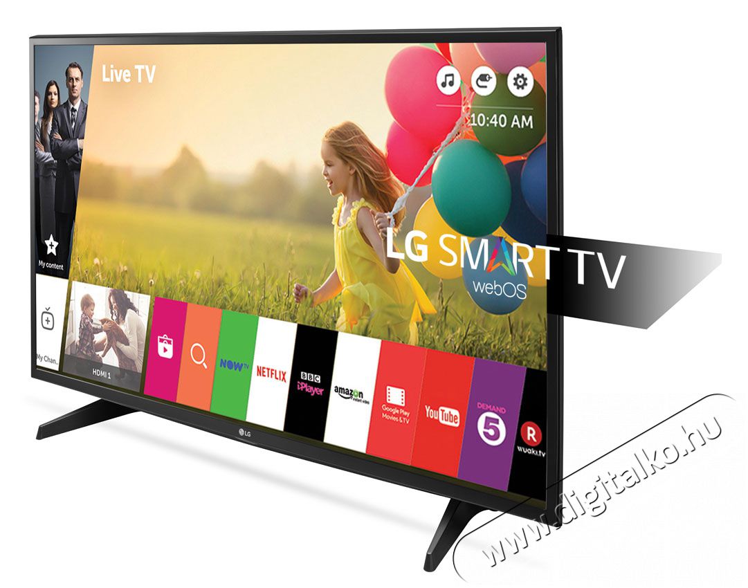LG 49LH590V Full HD Smart LED televízió Televíziók - LED televízió - 1080p Full HD felbontású - 303330
