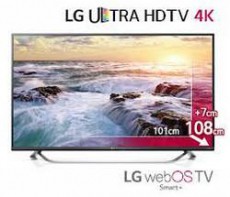 LG 49UF778V Ultra HD televízió Televíziók - LED televízió - UHD 4K felbontású - 294293