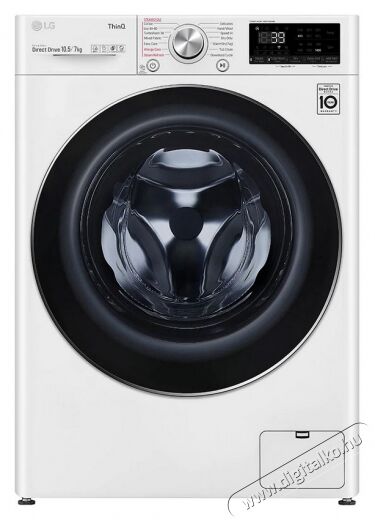 LG F4DV710S2E mosó-szárítógép Háztartás / Otthon / Kültér - Mosógép / szárítógép - Mosó-szárítógép - 366003