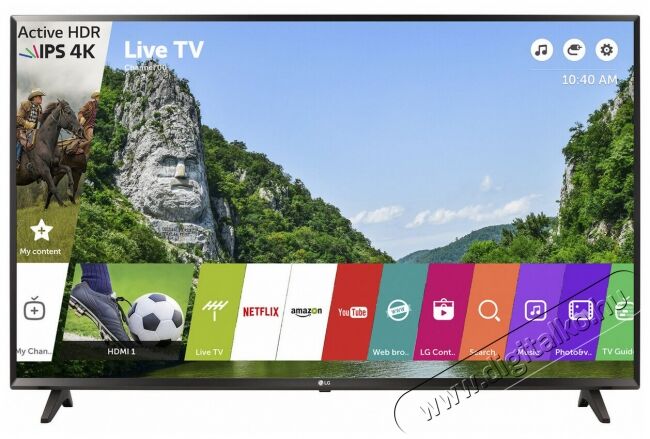 LG 49UJ6307 Ultra HD Smart LED televízió Televíziók - LED televízió - UHD 4K felbontású - 320340