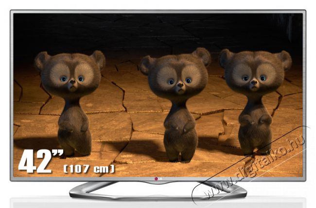 LG 42LA6130 Televíziók - LED televízió - 1080p Full HD felbontású - 259421