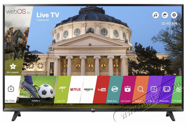 LG 49LJ594V Full HD Smart LED televízió Televíziók - LED televízió - 1080p Full HD felbontású - 320339