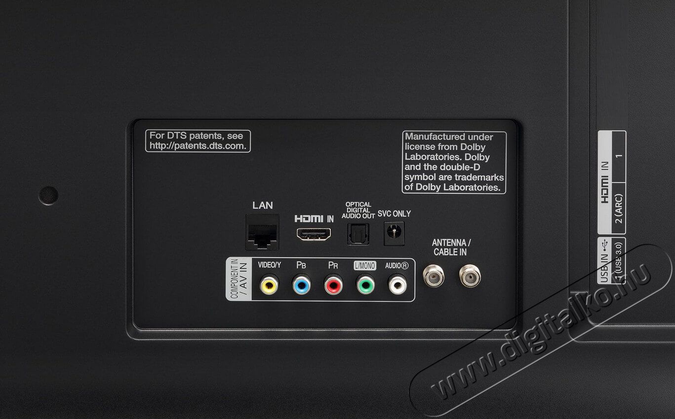 LG 49LJ594V Full HD Smart LED televízió Televíziók - LED televízió - 1080p Full HD felbontású - 320339