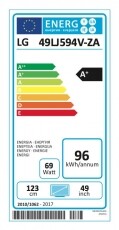 LG 49LJ594V Full HD Smart LED televízió Televíziók - LED televízió - 1080p Full HD felbontású - 320339