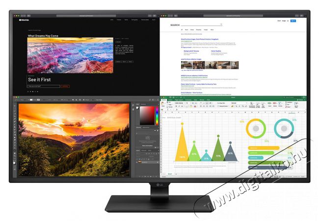 LG 43UN700-B.AEU Monitor Iroda &eacute;s sz&aacute;m&iacute;t&aacute;stechnika - Monitor - Monitor - 399848
