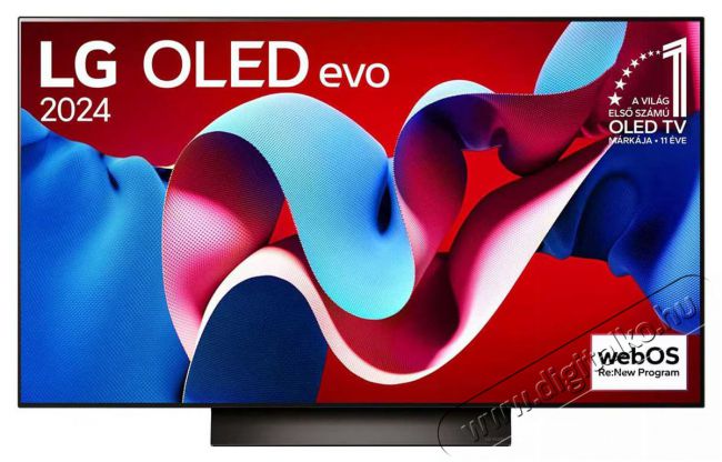LG OLED48C41LA 4K UHD Smart OLED evo TV Televíziók - OLED televízió - UHD 4K felbontású - 500706