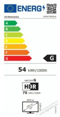 LG 43UA73003LA 43 colos UHD AI UA73 4K Smart TV 2025 Televíziók - LED televízió - UHD 4K felbontású - 506816