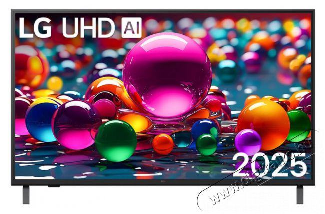LG 43UA75003LA 43 colos LG UHD AI UA75 4K Smart TV 2025 Televíziók - LED televízió - UHD 4K felbontású - 506815