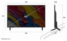 LG 43QNED84A3C Televíziók - LED televízió - UHD 4K felbontású - 512077