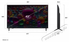 LG 43UA73003 Televíziók - LED televízió - UHD 4K felbontású - 518895