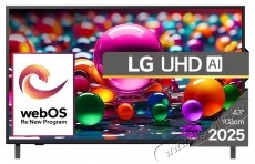 LG 43UA74003LB Smart 4K Ultra HD LED televízió Televíziók - LED televízió - UHD 4K felbontású - 531134