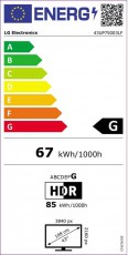 LG 43UP75003LF Ultra HD LED Smart televízió Televíziók - LED televízió - UHD 4K felbontású - 370669