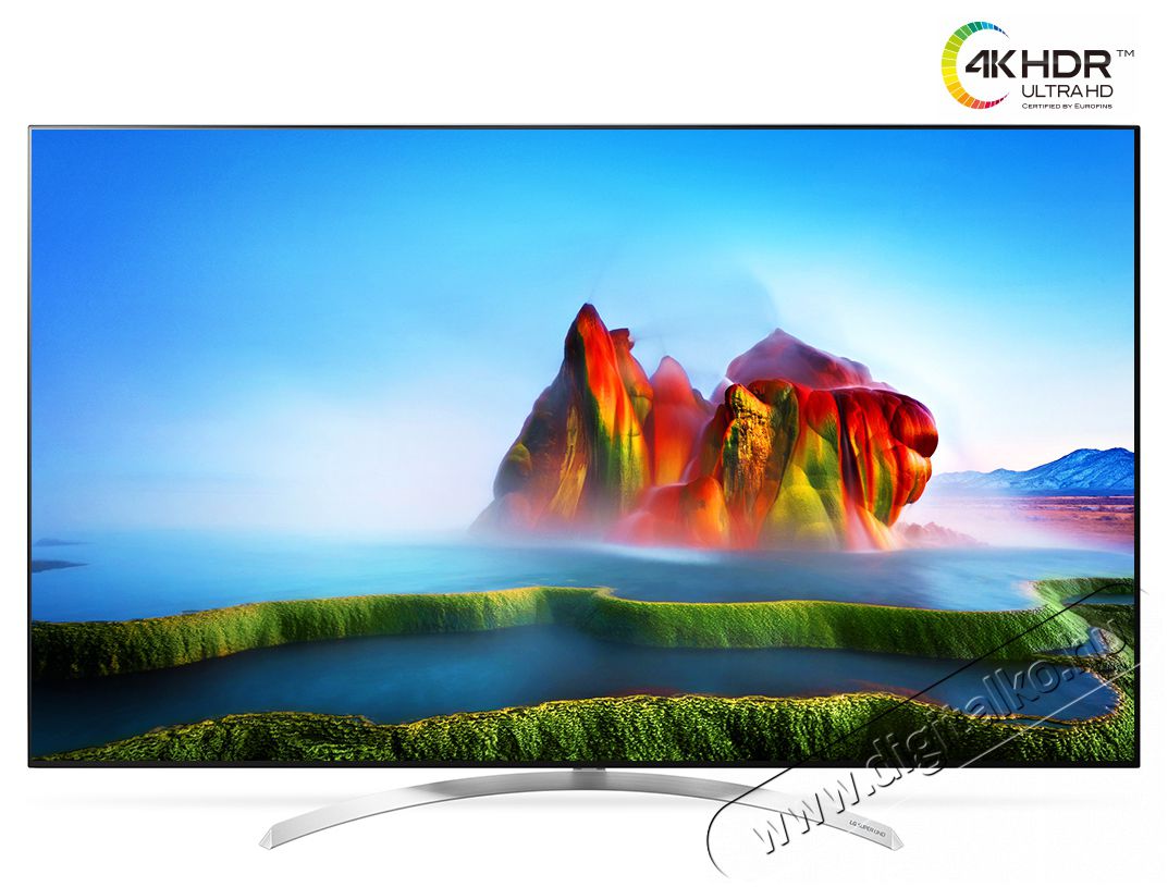 LG 55SJ850V Ultra HD Smart LED televízió Televíziók - LED televízió - UHD 4K felbontású - 325578