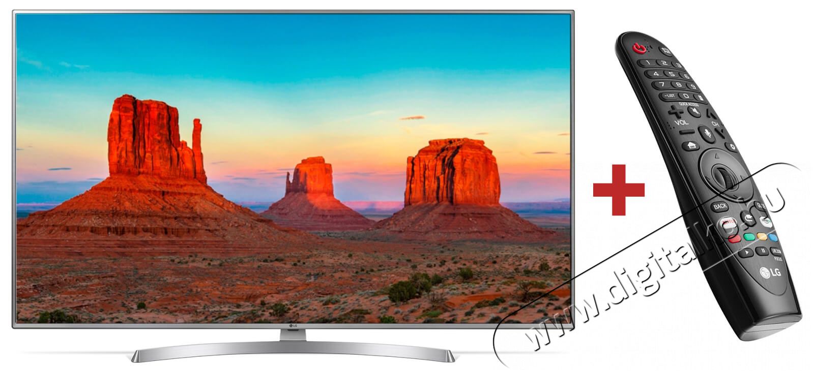 LG 55UK6950PLB UHD Smart Led televízió (Magic Remote távirányítóval!) Televíziók - LED televízió - UHD 4K felbontású - 345054